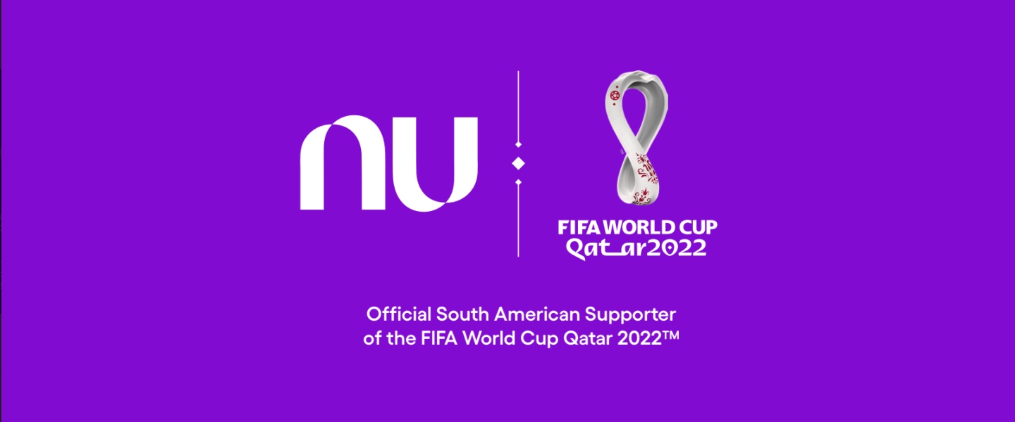 Nubank is an official World Cup supporter in Qatar 2022